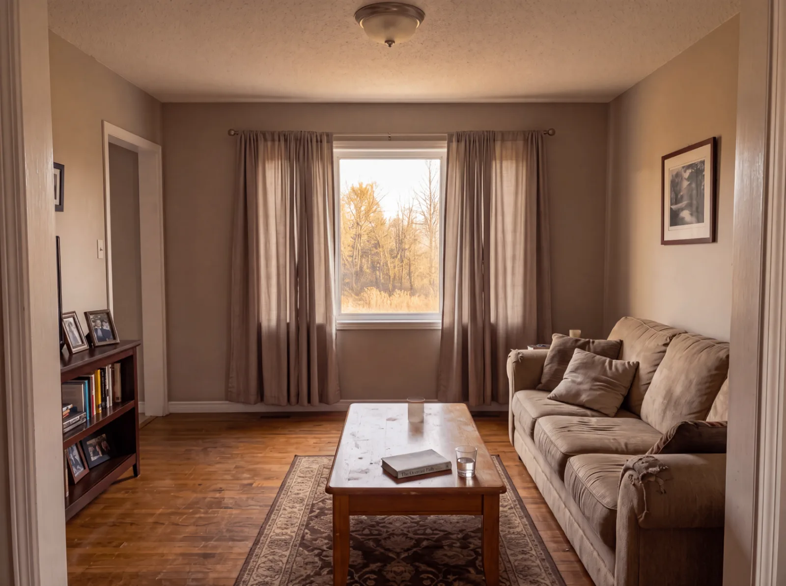 Photo immobilière après amélioration IA par Vizora — Amélioration