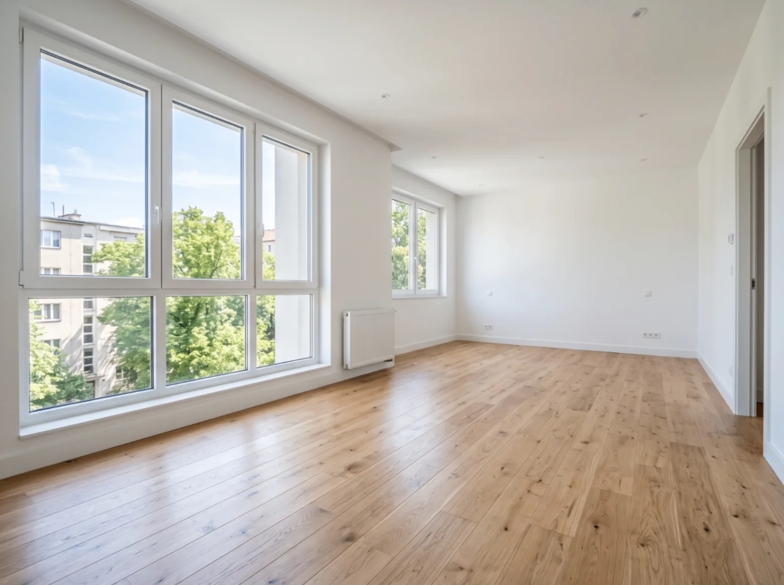 Photo immobilière avant amélioration IA — Home staging virtuel